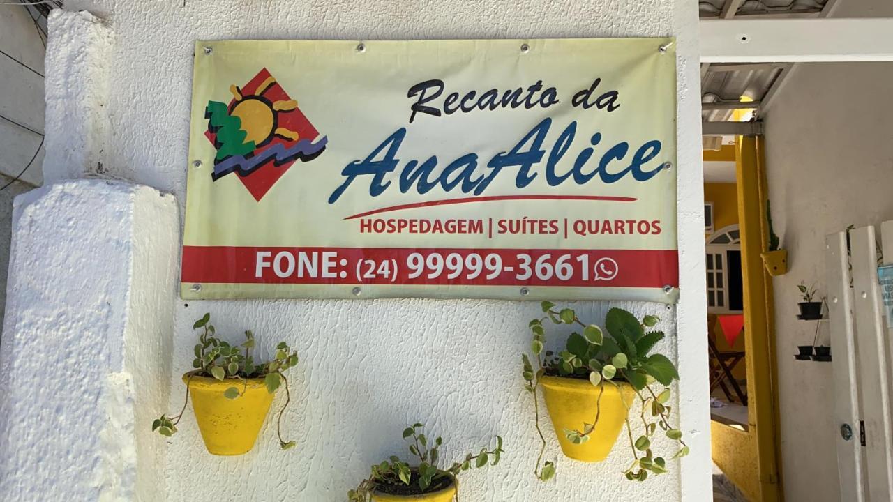 Pousada Recanto Da Ana Alice Vila do Abraao Bagian luar foto