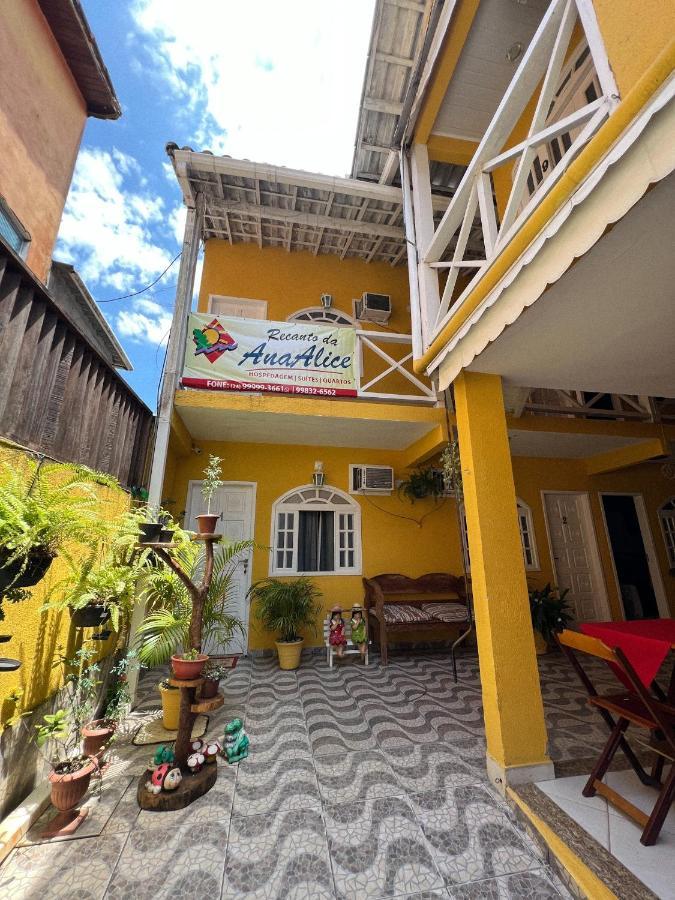Pousada Recanto Da Ana Alice Vila do Abraao Bagian luar foto